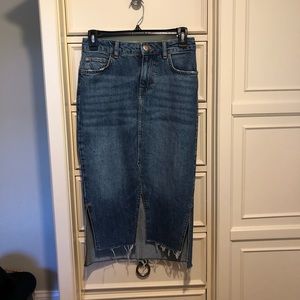 Zara Denim Skirt